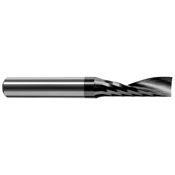 End Mill for Plastics-Single Flute-Square 0.1875" (3/16) Cutter DIA x 0.6250" (5/8) L of Cut